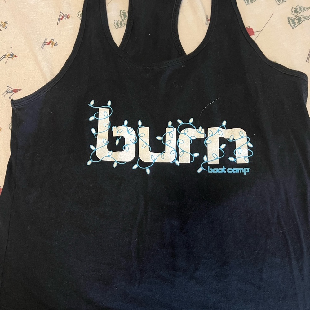 Burn Boot Camp Christmas Light Tank